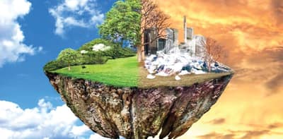 সভ্যতার বুলডোজারে বসুন্ধরার আর্তনাদ