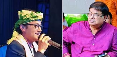 গানের মাধ্যমে বিগত সরকারের সমালোচনা করায় মণীন্দ্র বর্মনকে  হুমকি দেওয়া হয়েছিল বলে অভিযোগ
