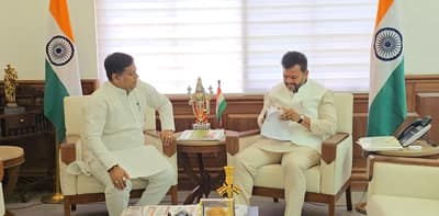 দক্ষিণ দিনাজপুরে বিমান পরিষেবা চালুর লক্ষ্যে সরব কেন্দ্রীয় মন্ত্রী ও সাংসদ ড. সুকান্ত মজুমদার, নয়াদিল্লিতে কেন্দ্রীয় অসামরিক বিমান পরিবহন মন্ত্রীর সঙ্গে বৈঠক