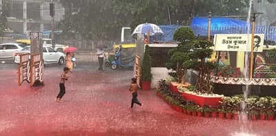 কলকাতায় স্বস্তির বৃষ্টি