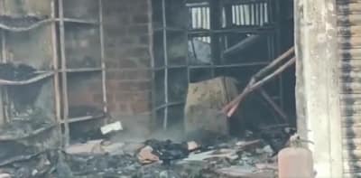 ভোপালের হালালপুরা বাজি বাজারে ভয়াবহ আগ্নিকাণ্ড