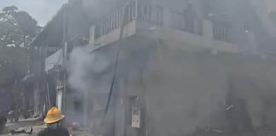 আমেদাবাদের ইসানপুরে একটি নেলপলিশ তৈরির কারখানায় ভয়াবহ অগ্নিকাণ্ড