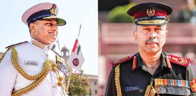 দায়িত্ব নিলেন দেশের নতুন সিডিএস ও নৌসেনা প্রধান