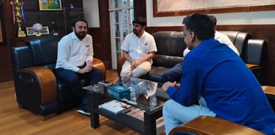 জেলাশাসকের সঙ্গে বৈঠকে বিধায়ক ইন্দ্রনীল খাঁ