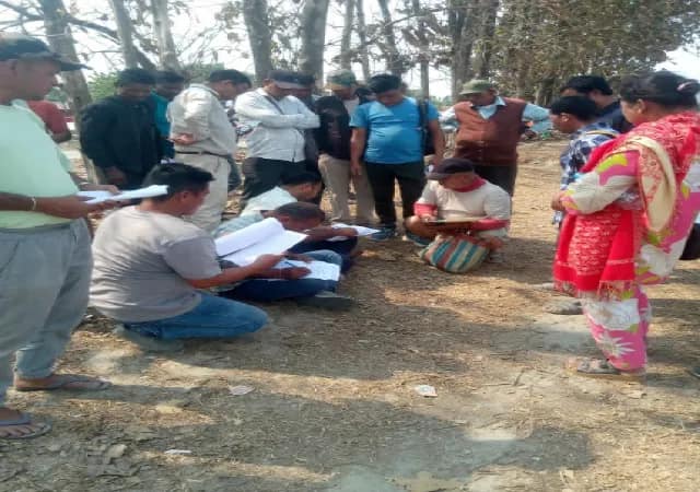 চমকডাঙি ও লালটং বস্তিবাসী পাকা ঘর পাচ্ছেন, শুরু জমির জিও ট্র্যাকিং
