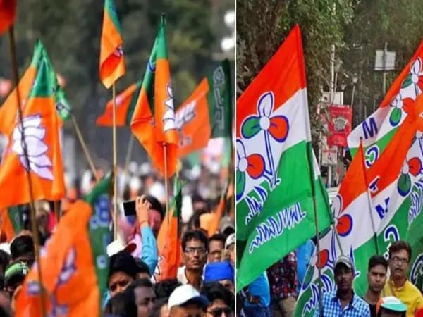 নন্দীগ্রামে তৃণমূল ও বিজেপি কর্মীদের মারপিটে উত্তেজনা