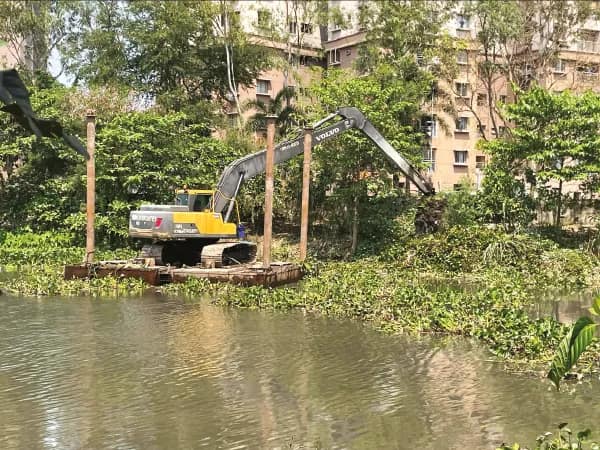 মিটল দাবি, ১০ বছর পর ফের শুরু বিক্রমগড় ঝিলের সংস্কার