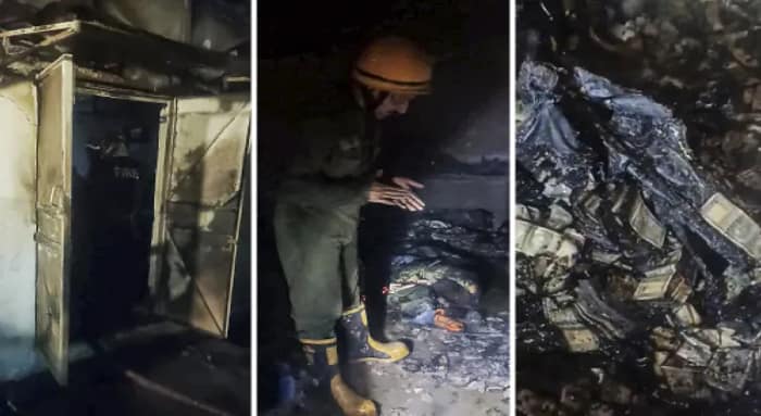 বিচারপতির বাড়ির কাছেই উদ্ধার ৫০০ টাকার পোড়া নোটের টুকরো