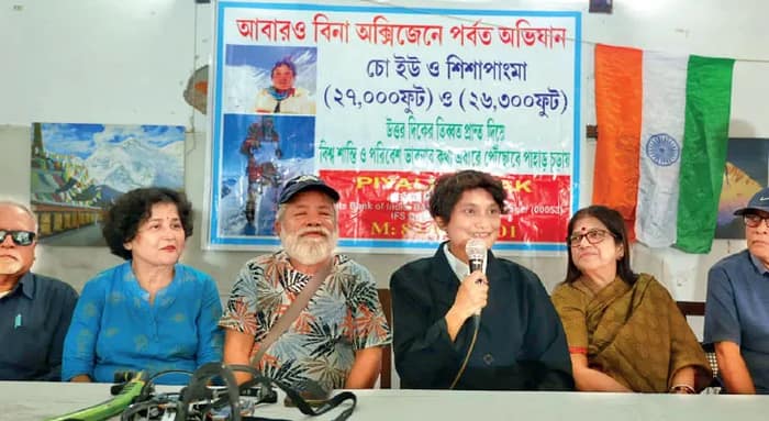 পিয়ালি বসাকের শিশাপাঙমা, চো ইয়ু শৃঙ্গ অভিযান ঘিরে অনিশ্চয়তা