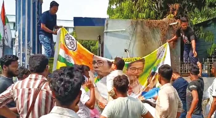 পরীক্ষা চলাকালীন টিএমসিপির গোষ্ঠীদ্বন্দ্ব, হাবড়ায় উত্তেজনা