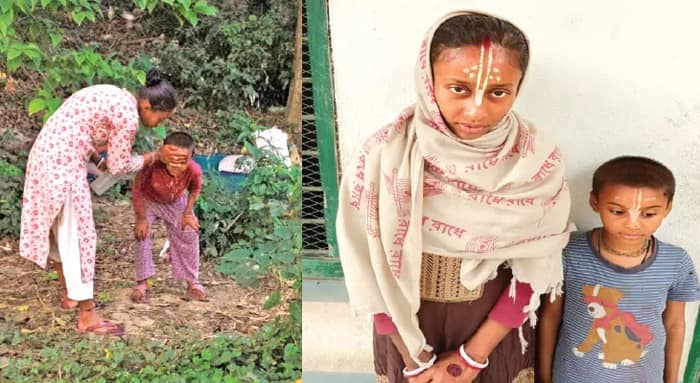 ‘বর্তমান’-এর খবরের জের, জঙ্গলে আশ্রয় নেওয়া মা ও মেয়ের ঠাঁই হল সরকারি হোমে