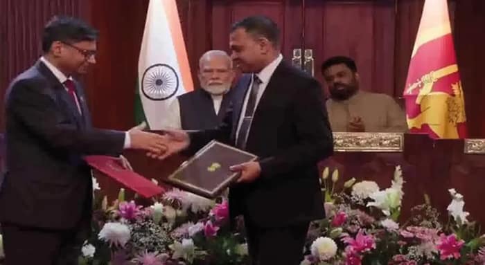 শনিবার কলম্বোতে ভারত ও শ্রীলঙ্কার মধ্যে মউ স্বাক্ষরিত