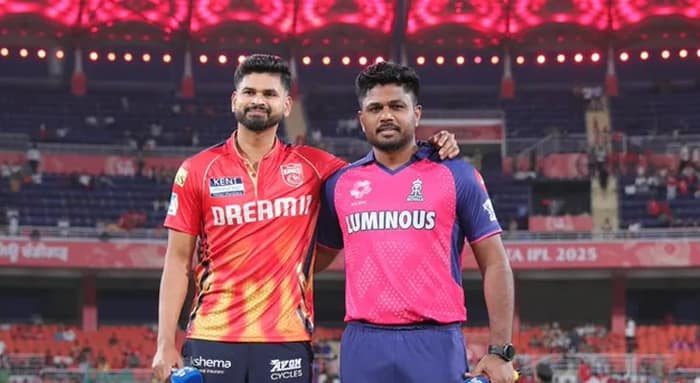 আইপিএল: ১০ রানে আউট শ্রেয়স আয়ার, পাঞ্জাব ১১/২ (১ ওভার) টার্গেট ২০৬