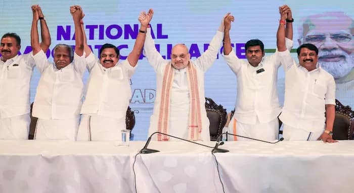 তামিলনাড়ুতে বেসুরো এআইএডিএমকে! বিজেপির সঙ্গে জোট শুধু ভোটের জন্য, মন্তব্য ইপিএসের