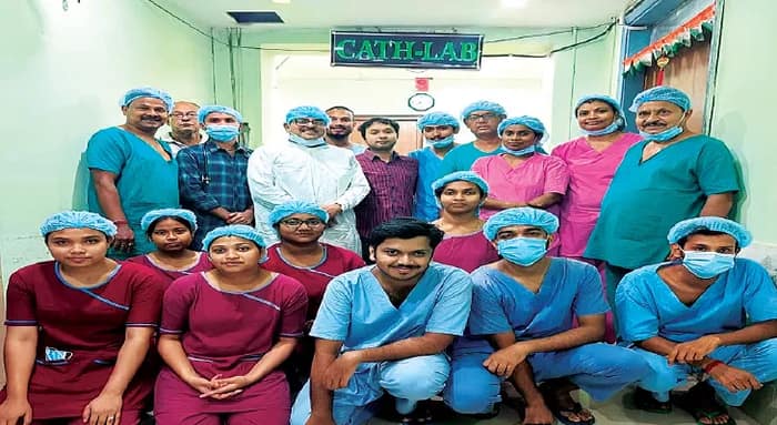 একদিনে ১০৯ রোগীর এনজিওগ্রাম নজির কল্যাণীর গান্ধী হাসপাতালের