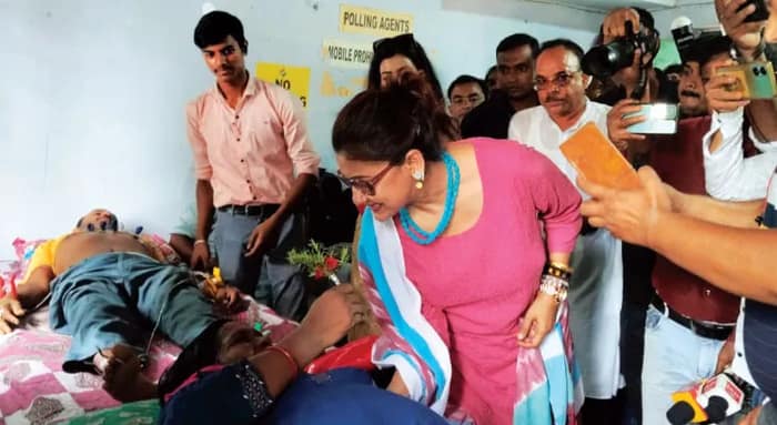 অভিষেকের ধাঁচে স্বাস্থ্যশিবির  রচনার, চুঁচুড়ায় ব্যাপক ভিড়