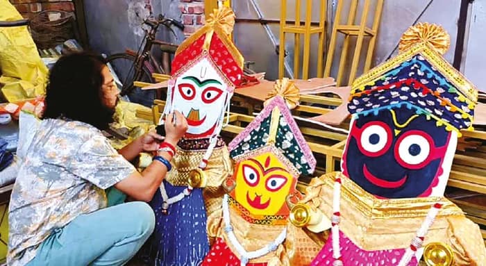 জগন্নাথদেবের মূর্তি পুজো হাবড়ায়, দীঘা থেকে লাইভ সম্প্রচারের ব্যবস্থা