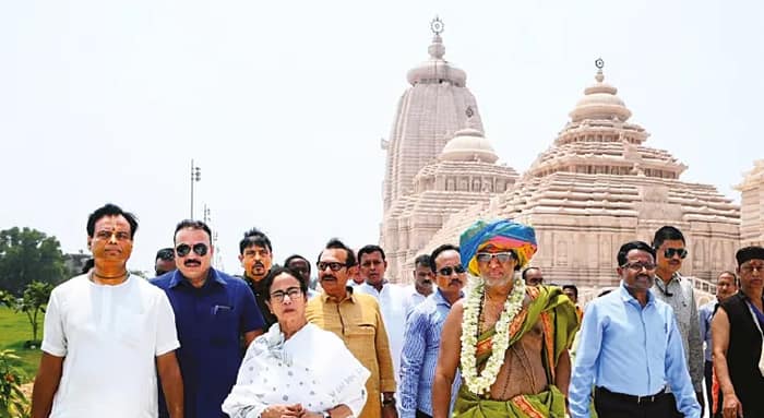 আগামী কাল দুপুর ৩টের সময় দীঘার জগন্নাথ মন্দিরের উদ্বোধন, জানালেন মুখ্যমন্ত্রী  মমতা বন্দ্যোপাধ্যায়