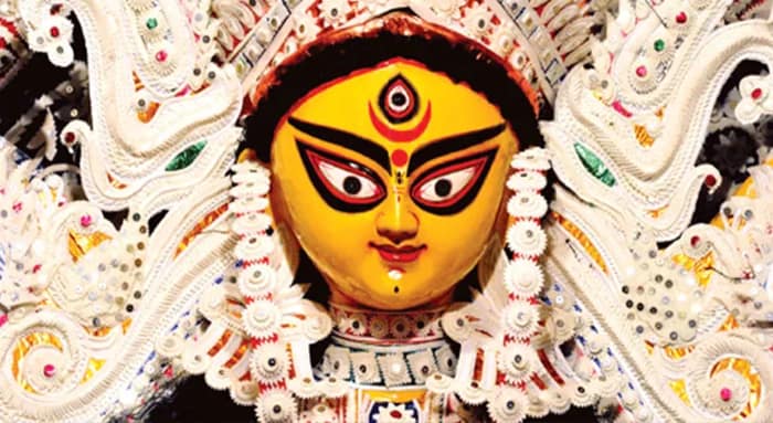 অকাল দুর্গোৎসব পাথরপ্রতিমায়