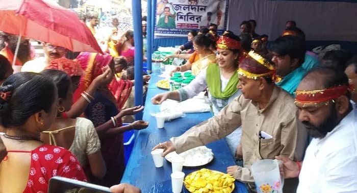 পূর্ব বর্ধমানের কালনায় সাধক ভবা পাগলা মন্দিরে বাৎসরিক পুজোয় বিপুল ভক্ত সমাগম