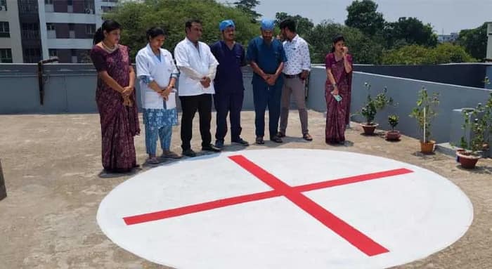 ভারত-পাক যুদ্ধ পরিস্থিতি: কলকাতা বিমানবন্দর সংলগ্ন হাসপাতালের ছাদে রেডক্রস আঁকার সিদ্ধান্ত