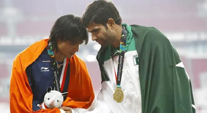 ‘স্রেফ পরিচিত’, পাকিস্তানি তারকা নাদিমের সঙ্গে দূরত্ব বাড়ালেন নীরজ