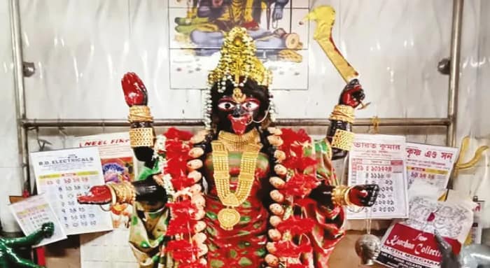 বরানগরের কালী মন্দিরে শ্রীরামকৃষ্ণ