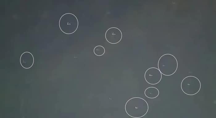 দক্ষিণ দিনাজপুর জেলায় রাতের আকাশে রহস্যময় আলো, চাঞ্চল্য