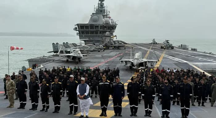 অপারেশন সিন্দুর: যদি ভারতীয় নৌসেনা অংশগ্রহণ করত, তাহলে পাকিস্তানের চার টুকরো হতো, বললেন রাজনাথ