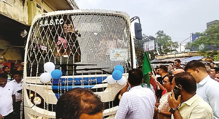 পুরুলিয়া থেকে দীঘার সরকারি বাসের উদ্বোধন