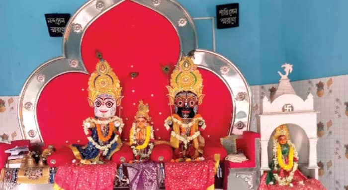 বর্ধমানের মহারাজা কীর্তিচন্দের প্রতিষ্ঠিত মন্দির, দিগনগরে লক্ষ্মী-জগন্নাথের মালাবদলের রীতি ‘অটুট’