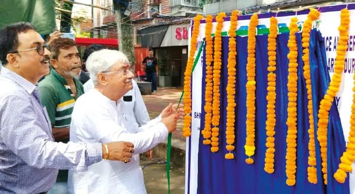 ১৪ কোটি টাকা ব্যয়ে রাস্তা সম্প্রসারণের সূচনা দুর্গাপুরে