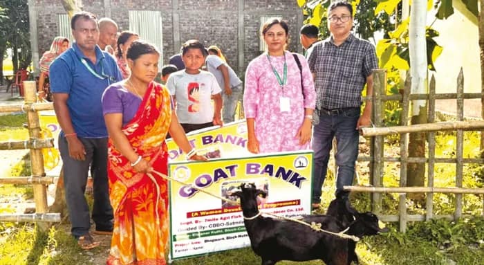‘ব্ল্যাক বেঙ্গল গোট ব্যাঙ্ক’ করার স্বপ্ন নিয়ে এগচ্ছে সাতমাইল সতীশ ক্লাব