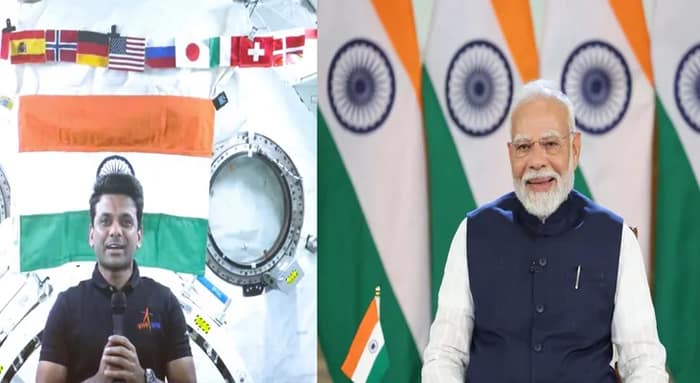 জাতীয় পতাকা মহাকাশে নিয়ে গিয়েছেন, আপনাকে অভিনন্দন, শুভাংশুকে বললেন মোদি