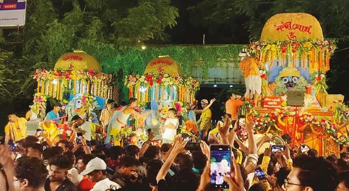 মেদিনীপুরে জগন্নাথ মন্দির সংস্কার কমিটির রথের মেলা ঘিরে উন্মাদনা