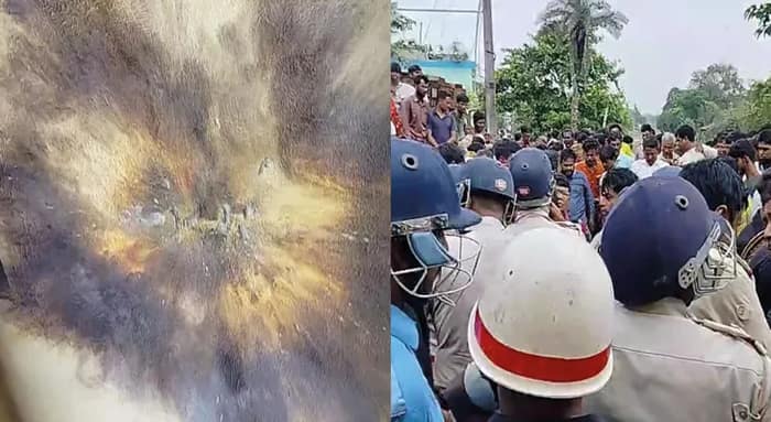 মুর্শিদাবাদে বোমাবাজিতে মৃত্যু প্রৌঢ়ের, এলাকায় ব্যাপক উত্তেজনা, পুলিসকে ঘিরে বিক্ষোভ!