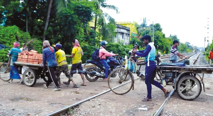 ট্রেন দুর্ঘটনা এড়াতে এবার লাইন পাহারায় গ্রিন পুলিস-আরপিএফ