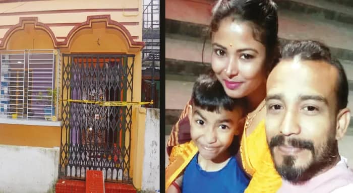 সন্দেহের বশে স্ত্রীকে নৃশংস খুনের পর ছেলেকে নিয়ে পলাতক স্বামী, চাঞ্চল্য