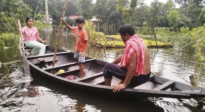 খানাকুলে দুর্ভোগ অব্যাহত, আমন  ধান চাষ করা নিয়ে চিন্তায় কৃষকরা