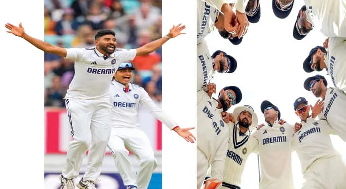 ওভালের নবাব মহম্মদ সিরাজ, ৬ রানের রুদ্ধশ্বাস জয়ে সিরিজ ২-২ ড্র করল ভারত