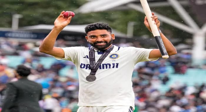 বাবার কবরে প্রার্থনা সেরে ইংল্যান্ডে গিয়েছিলেন সিরাজ