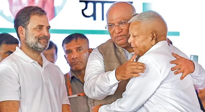 ‘ভোটদানের অধিকার কাড়তে দেব না’, বিহারে ‘যাত্রা’ শুরু রাহুলের