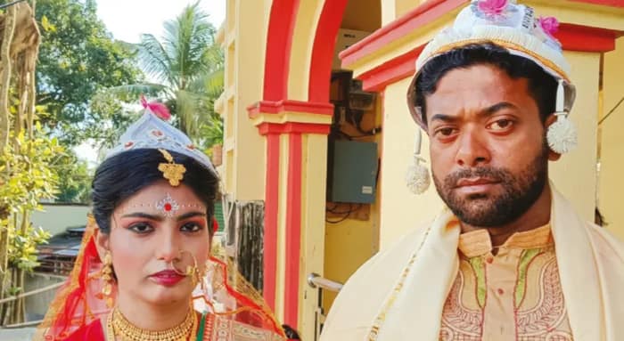 ফের বিয়ের সানাই বাজল মূক ও বধিরদের হোম রায়গঞ্জের সূর্যোদয়ে