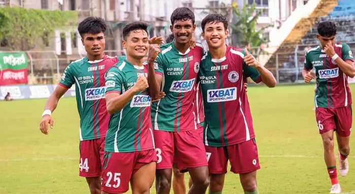শিবমের হ্যাটট্রিকে জয়ে ফিরল মোহন বাগান