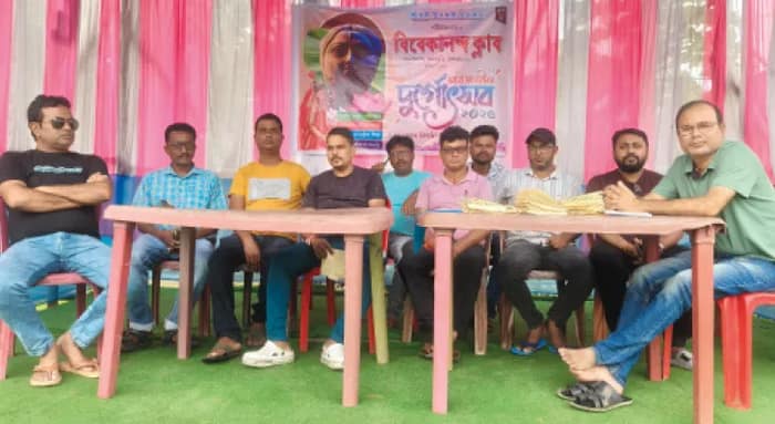 ময়নাগুড়ির বিবেকানন্দ ক্লাবে এবছর সিন্ধু সভ্যতার নিদর্শন