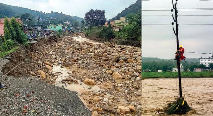 ‘এমন বৃষ্টিপাত ৩০ বছরে দেখিনি’, মন্তব্য দেরাদুনের জলমগ্ন মন্দিরের পুরোহিতের
