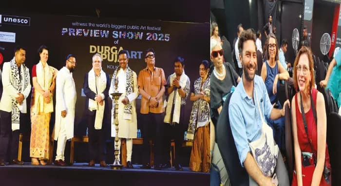 পুজো প্রিভিউতে দ্বিগুণ বিদেশি! দুর্গোৎসবের গ্ল্যামারের টানে আমেরিকা-ইংল্যান্ডের দর্শক