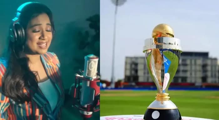 মহিলা বিশ্বকাপের থিম সং গাইলেন শ্রেয়া
