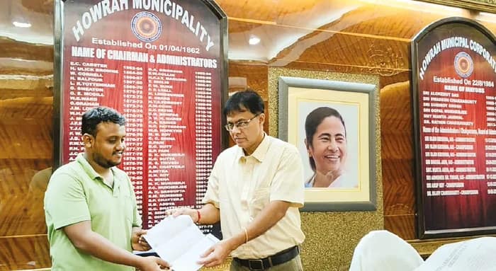 বাড়ির ঠিকানা পেয়ে আপ্লুত হাওড়া পুরসভার সংযুক্ত এলাকার বাসিন্দারা