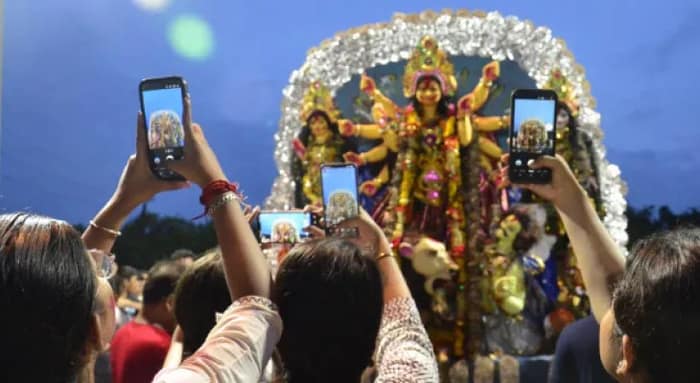 বিসর্জনেই বোধন, একাদশীতে ভাণ্ডানী পুজোয় মেতে উঠল ময়নাগুড়ির বার্নিশ